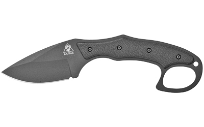 KA-BAR Knives TDI Pocket Strike, Fixed Blade, 3.188" Blade Length, 7.75" Overall Length, Matte Finish, Black, Plain Edge, Drop Point, AUS 8 Steel, Black Nylon/Fiberglass Handle, Includes Nylon Pocket Sheath 2491