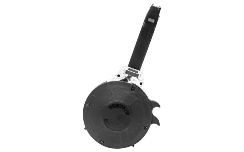 Kci Usa, Inc. 50rd drum magazine 40 s&w black polymer