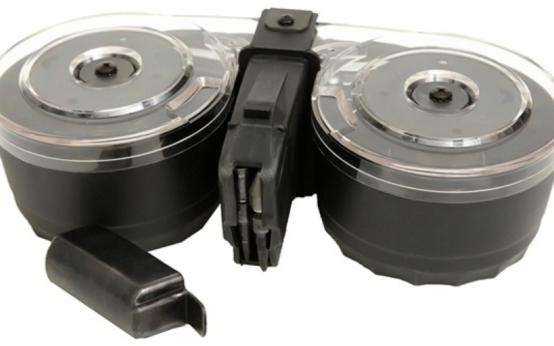 Kci Usa, Inc. Ak-74 95rd drum magazine 5.45x39mm black polymer