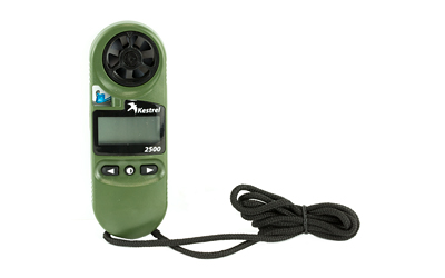 Kestrel 2500NV, Weather Meter, Digital Altimeter, Night Vision Backlight, Olive Drab Green Finish 0825NV