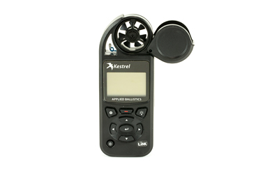 Kestrel Elite, Weather Meter With Applied Ballistics, Link Wireless Connectivity, Black Finish 0857ALBLK