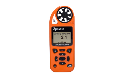 Kestrel Elite, Blaze Orange, Weather Meter, Applied Ballistics with LINK 0857ALBLZ