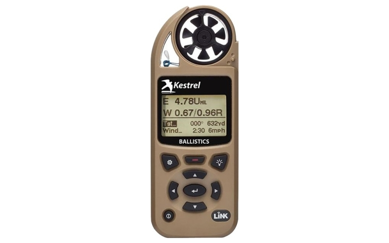 Kestrel 5700 ballistic weather meter with link, tan