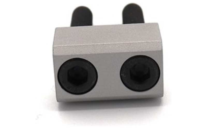 Kidd Innovative Design V-block with screws for ruger 10/22lr silver