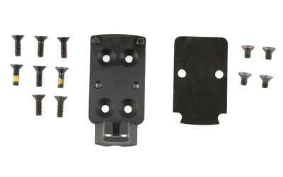 Kimber America Optic Plate, For Optic Ready Kimber 1911 to Trijicon RMR, Includes Rear Sight, Matte Finish, Black 4000939