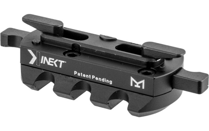Kinetic Development Group, LLC M-lok rail 3 slot picatinny aluminum black 1.68