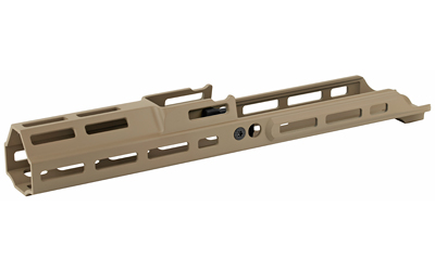 Kinetic Development Group, LLC SCAR MREX M-Lok MKII Handguard, 6.5", Fits SCAR 16s/17s, Includes 2 M-Lok Pic Rail Sections, Flat Dark Earth MRX5-MK2-120