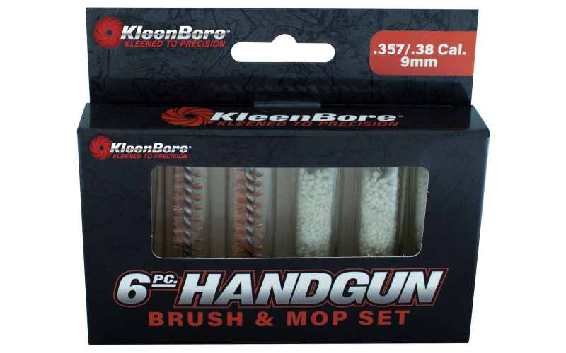 KLEEN BR HG 9MM BRUSH & MOP SET 6PC
