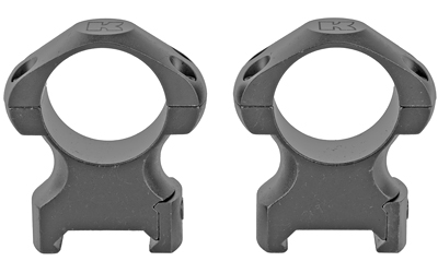 Konus High 1" Steel Ring Mounts, Weaver/Picatinny, Ring, Matte Black, Fits Up To 52mm Objective Lens 7400