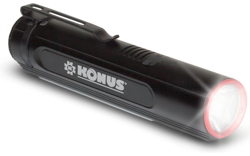 Konus rechargeable flashlight/lantern w/1000 lum output & 2000 lum turbo