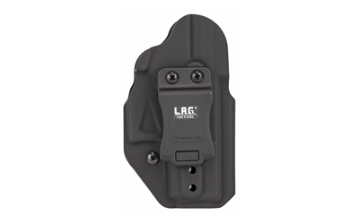 L.A.G. Tactical, Inc. Liberator MK II, Holster, Ambidextrous, Fits Glock 43, 43X, 43X MOS, Kydex, Black Finish 70001