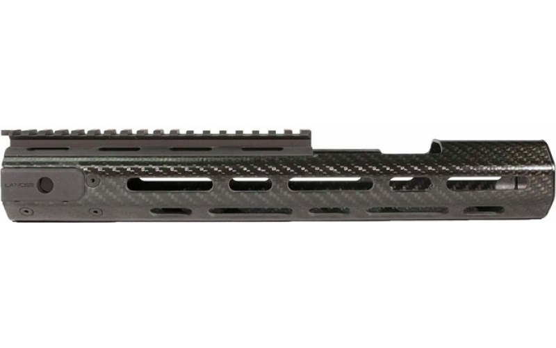 Lancer Handguard free float m-lok carbon fiber 13   black