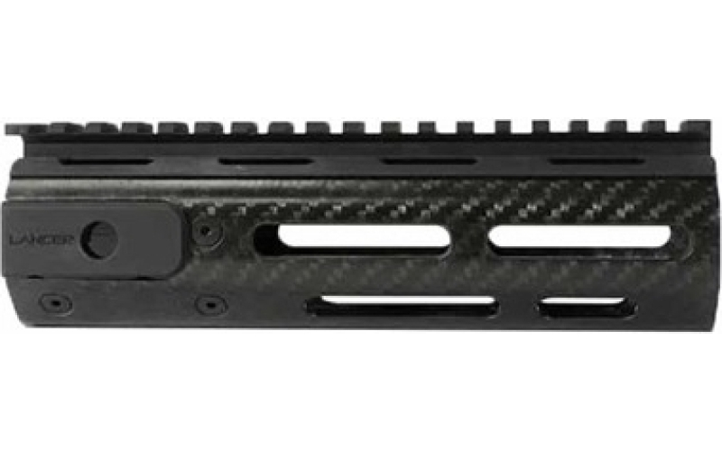 Lancer Handguard free float m-lok carbon fiber 13   black