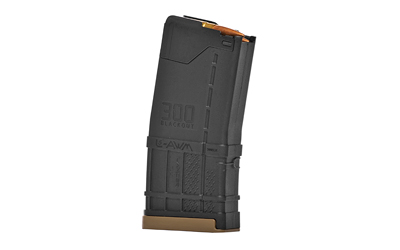 Lancer Systems Magazine, L5 Advanced Warfighter, 300 Blackout, 20 Rounds, Fits AR Rifles, Polymer,  Opaque Black 999-000-4280-05