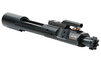 LanTac USA LLC M-SPEC, Bolt Carrier Group, 308 Winchester/7.62 NATO, Fits AR10, M16 Style, Nitride Finish, Black 01-MSPEC-762-NIT-BCG