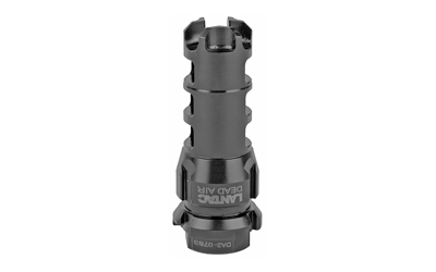 LanTac USA LLC Dragon, Muzzle Brake, 308 Winchester/7.62 NATO, Black Finish, With Dead Air Sandman KEYMO Suppressor Mount, Includes Timing Shim DGN762B-DA