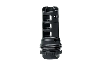 LanTac USA LLC Drakon Muzzle Break, M14X1 LH Thread Pitch, 7.62x39, Nitride Finish, Black DGNAK47B-ASR