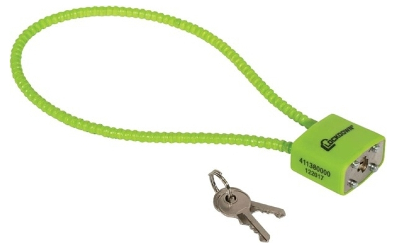 Lockdown Safe & Security Acc. Cable gun lock 15''