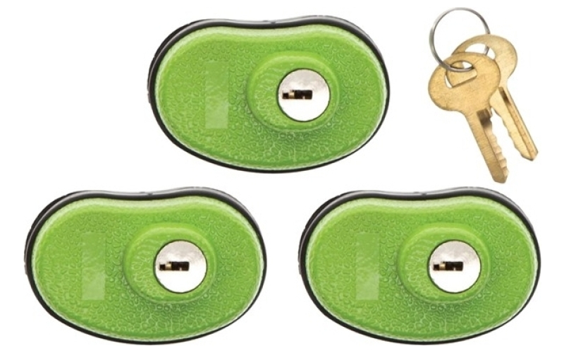 Lockdown Safe & Security Acc. Keyed trigger lock 3-pack