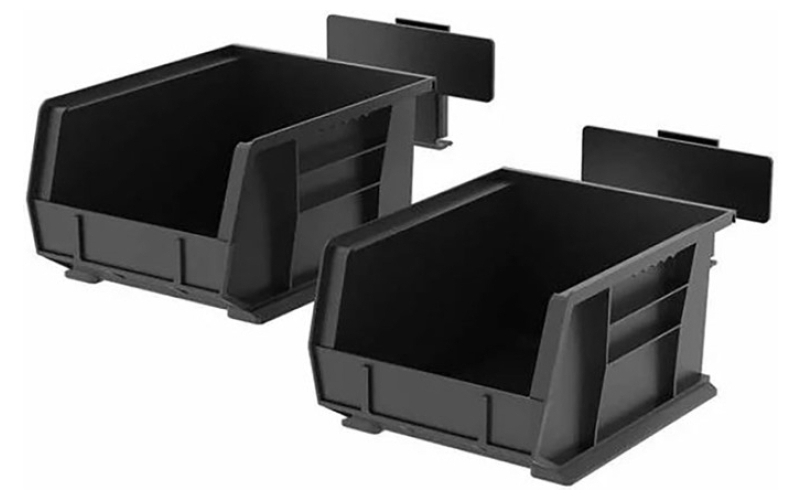 Lockdown Safe & Security Acc. Securewall bin hanger 2-pack black