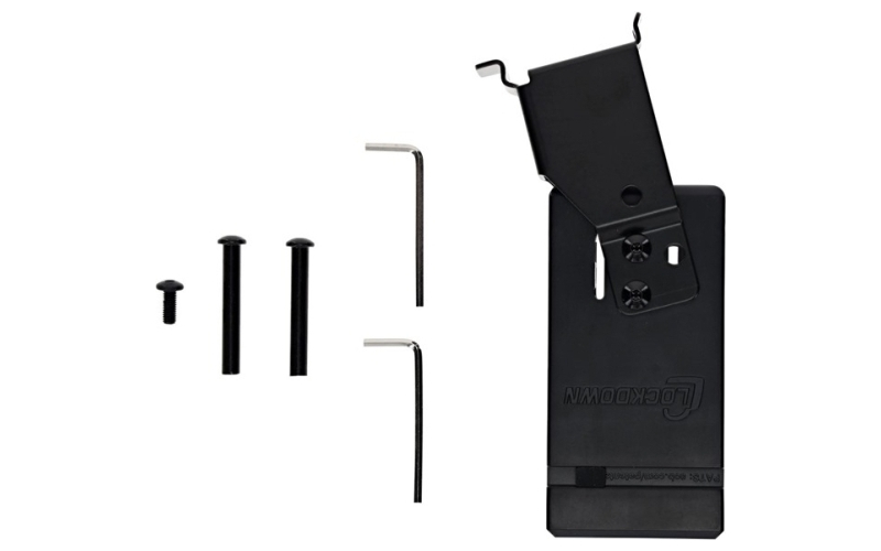 Lockdown Safe & Security Acc. Securewall hanger for ar-15 black