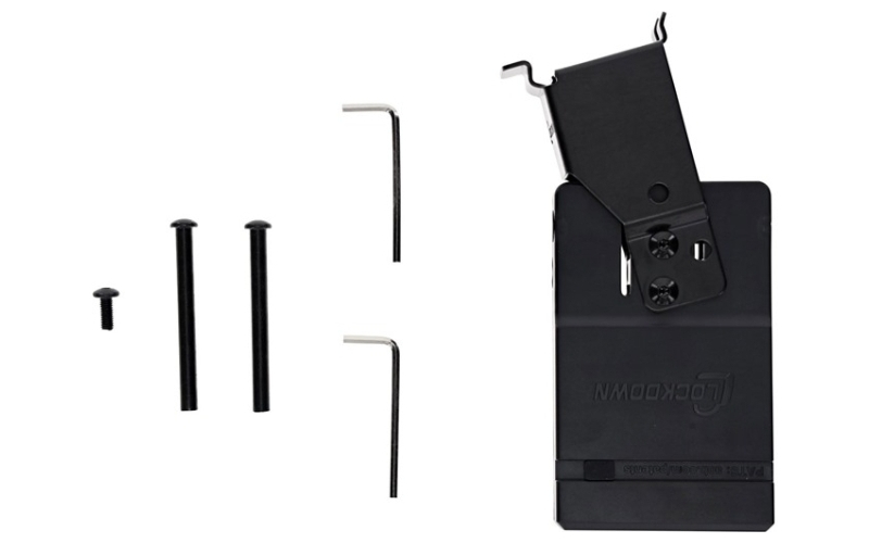 Lockdown Safe & Security Acc. Securewall hanger for ar-10 black