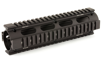 UTG PRO AR 9" 308 STYLE QUAD RAIL BK