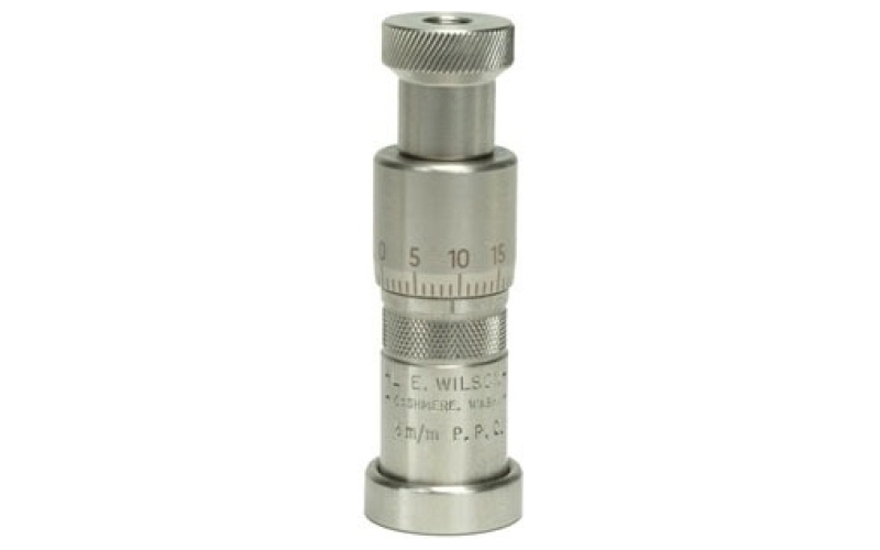 L.E. Wilson, Inc. 243 winchester micrometer top bullet seater