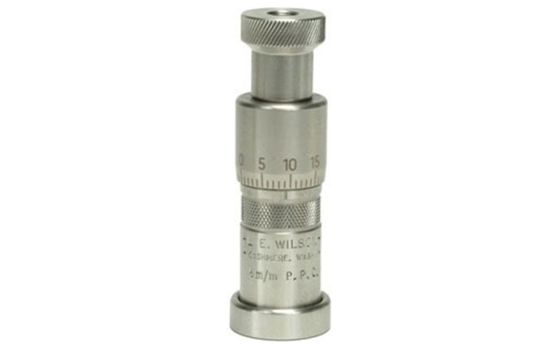 L.E. Wilson, Inc. 260 remington micrometer top bullet seater