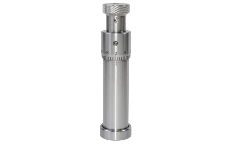 L.E. Wilson, Inc. 7mm stainless micrometer top seater die blank