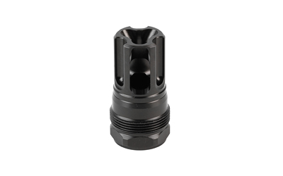 Liberty Precision Machine Eclipse, Flash Hider, 30 Caliber, 1/2X28 Thread Pitch, Compatible with .900"-24 Mounts, Nitride Finish, Black LPM-2001