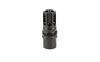 Liberty Precision Machine Eclipse, Flash Hider, 30 Caliber, 1/2X28 Thread Pitch, Compatible with .900"-24 Mounts, 2.25" Long for a 14.5" Pin and Weld, Nitride Finish, Black LPM-2005