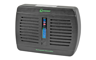 Lockdown Rechargeable Dehumidifier, Black 1092878
