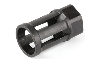 Lone Wolf Distributors Flash Hider, Black Oxide Finish, Fits 1/2X28 9MM Barrels LWD-FH9