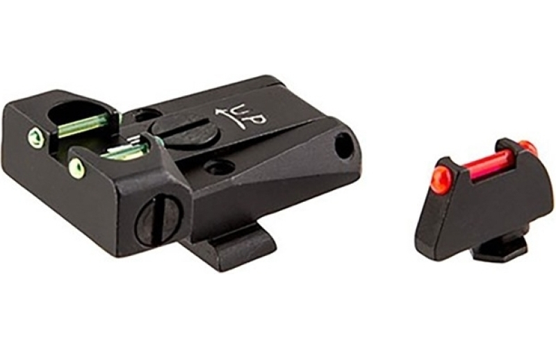 L.P.A. Sights L.p.a. sights glock fiber optic adj sight set