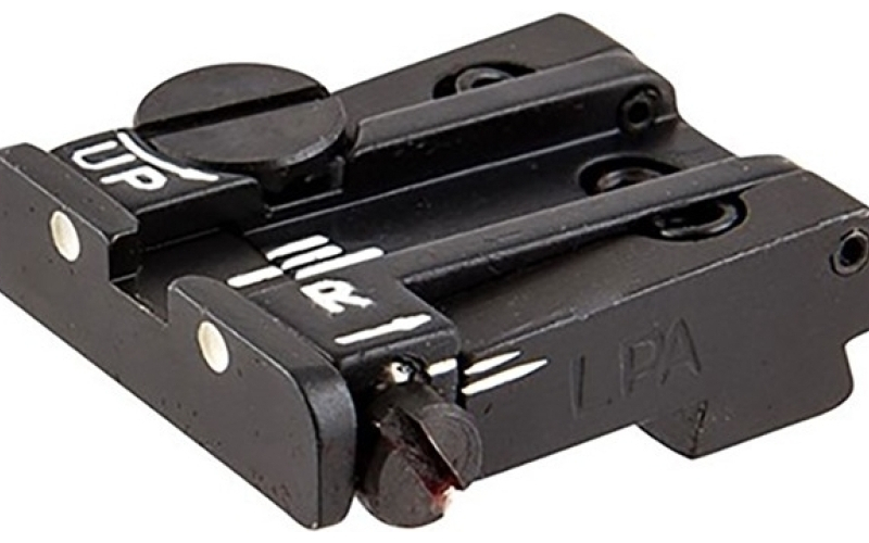 L.P.A. Sights L.p.a. sights glock 17 -35 series adj rear sight