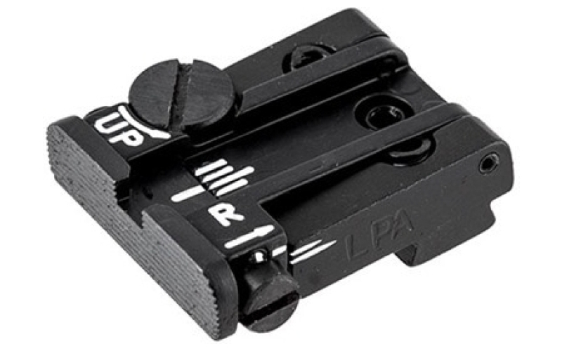 L.P.A. Sights L.p.a. sights adjustbale black rear sight for glock?