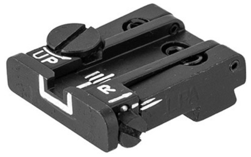 L.P.A. Sights L.p.a. sights adjustable white outline rear sight for glock?