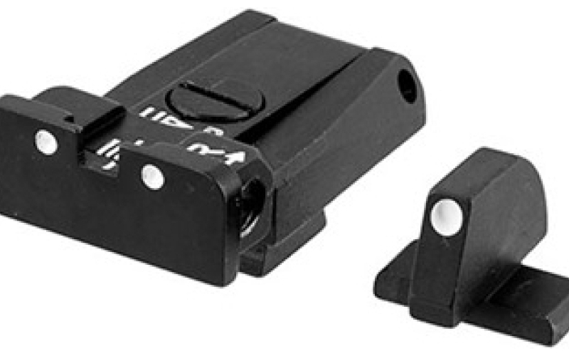 L.P.A. Sights Beretta brigadier adjustable sight set