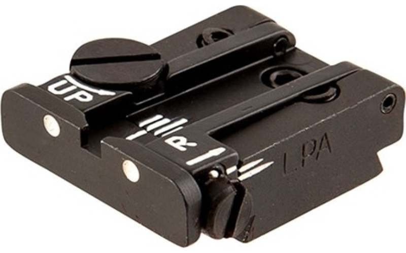 L.P.A. Sights Ruger cal 22 mkii adj rear sight
