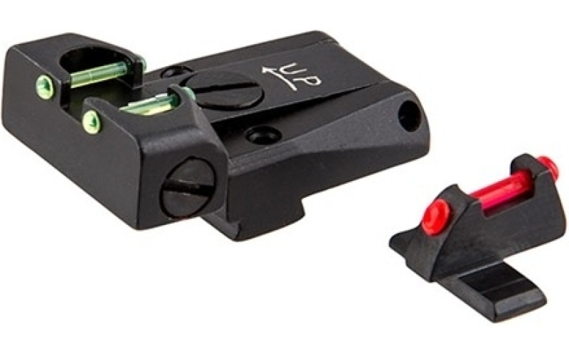 L.P.A. Sights Sig p229 & springfield xd fiber optic adj sight set