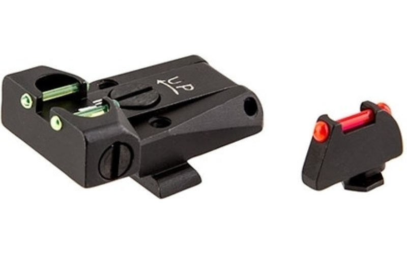 L.P.A. Sights Fiber optic adj sight set