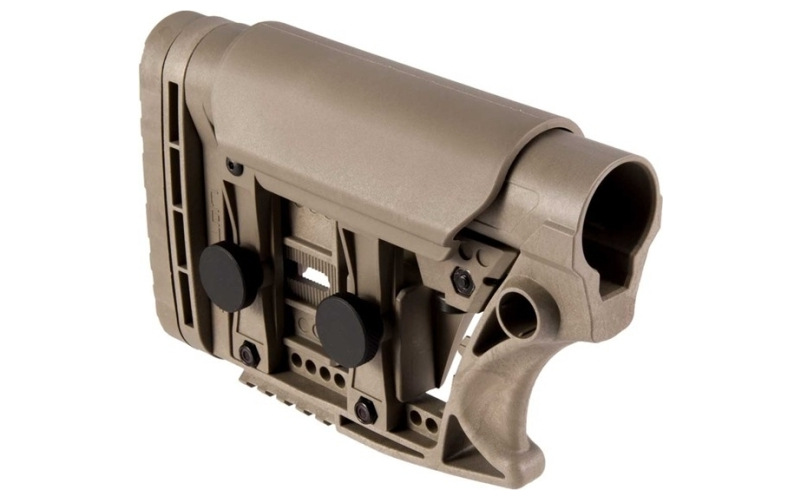 Luth-AR Ar-15 stock assembly adjustable carbine length fde