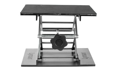 Lyman Products Shooting Rest, Black, Standard Size, Non-Slip Textured Platform, 10x10 Shooting Platform 7837810