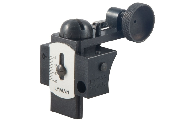 Lyman Remington 700 adjustable tang sight model 57 wjs black