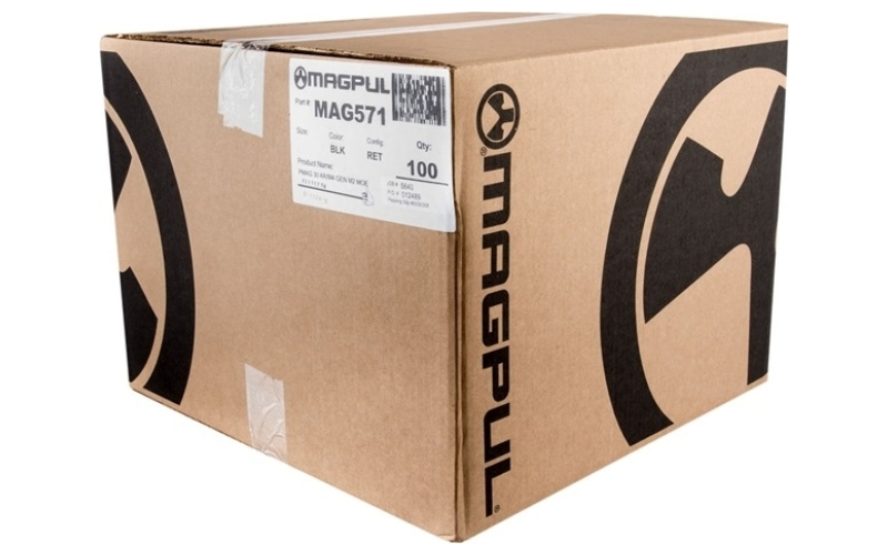 Magpul Industries Ar-15 pmag gen m3 magazine 223/5.56 30rd polymer black 100pk