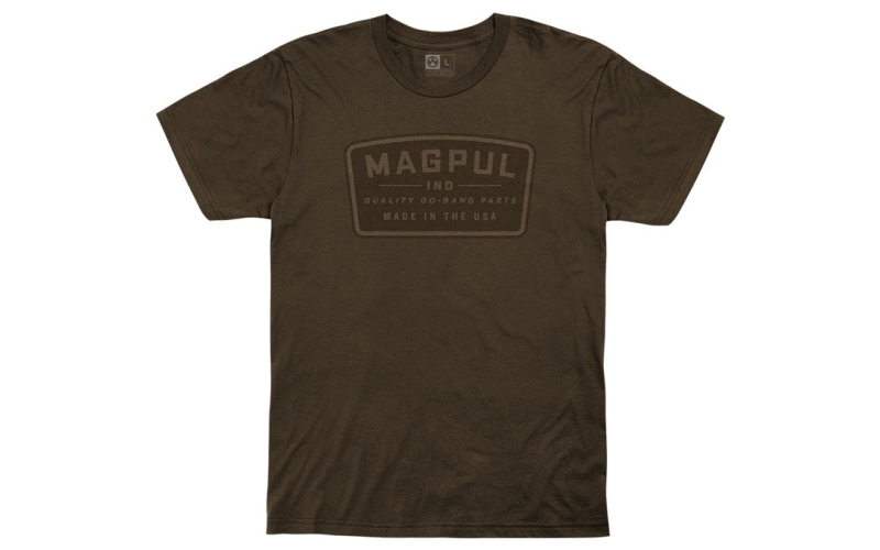 Magpul Industries Go bang parts cotton t-shirt large brown