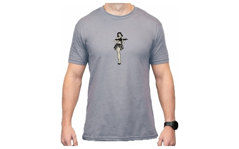 Magpul Industries Hula girl cvc t-shirt stone gray heather 3x-large