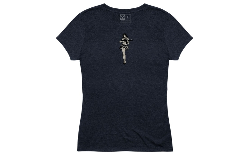 Magpul Industries Women's hula girl tri-blend t-shirt 2x-large navy