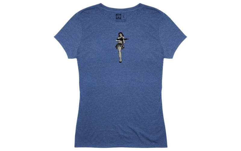 Magpul Industries Hula girl tri-blend t-shirt 3x-large royal heather